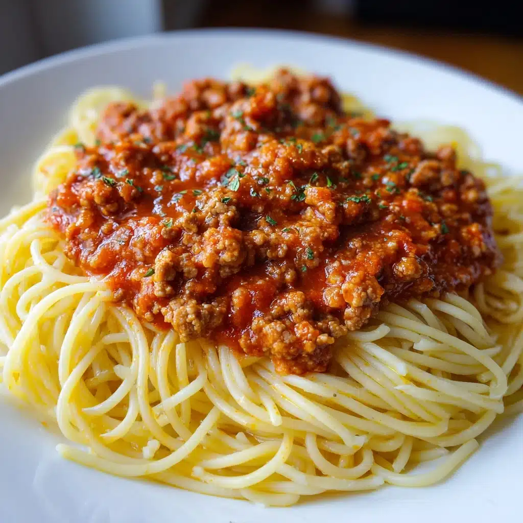 Slow Cooker Church Supper Spaghetti Recipe