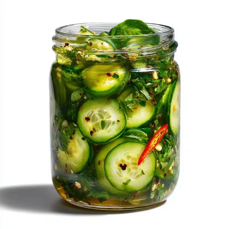 Fresh Pickled Cucumber Salad Recipe