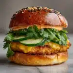 Chicken Dumpling Burgers Recipe