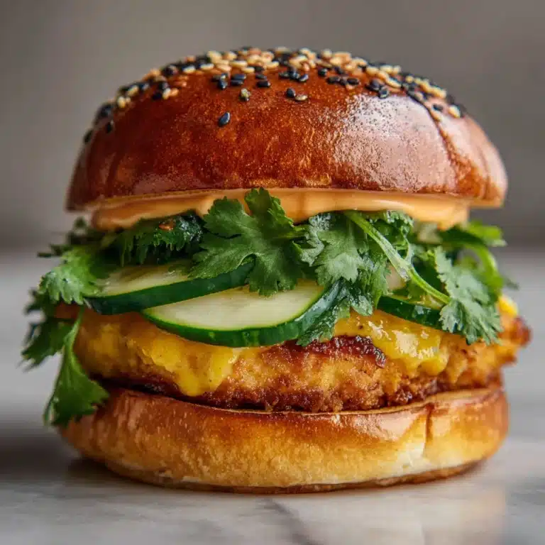 Chicken Dumpling Burgers Recipe