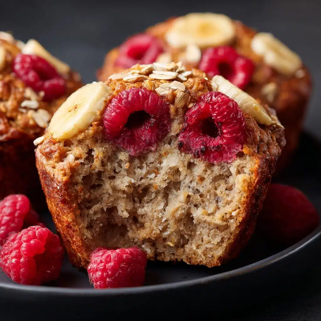 Healthy Banana Oat Muffins Recipe - Recipe Image