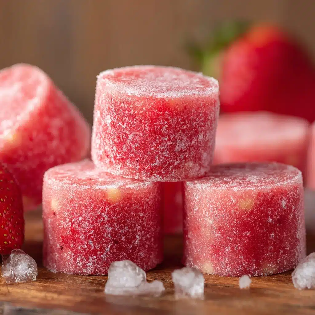 Strawberry Banana Bites for Dogs Recipe - Recipe Image