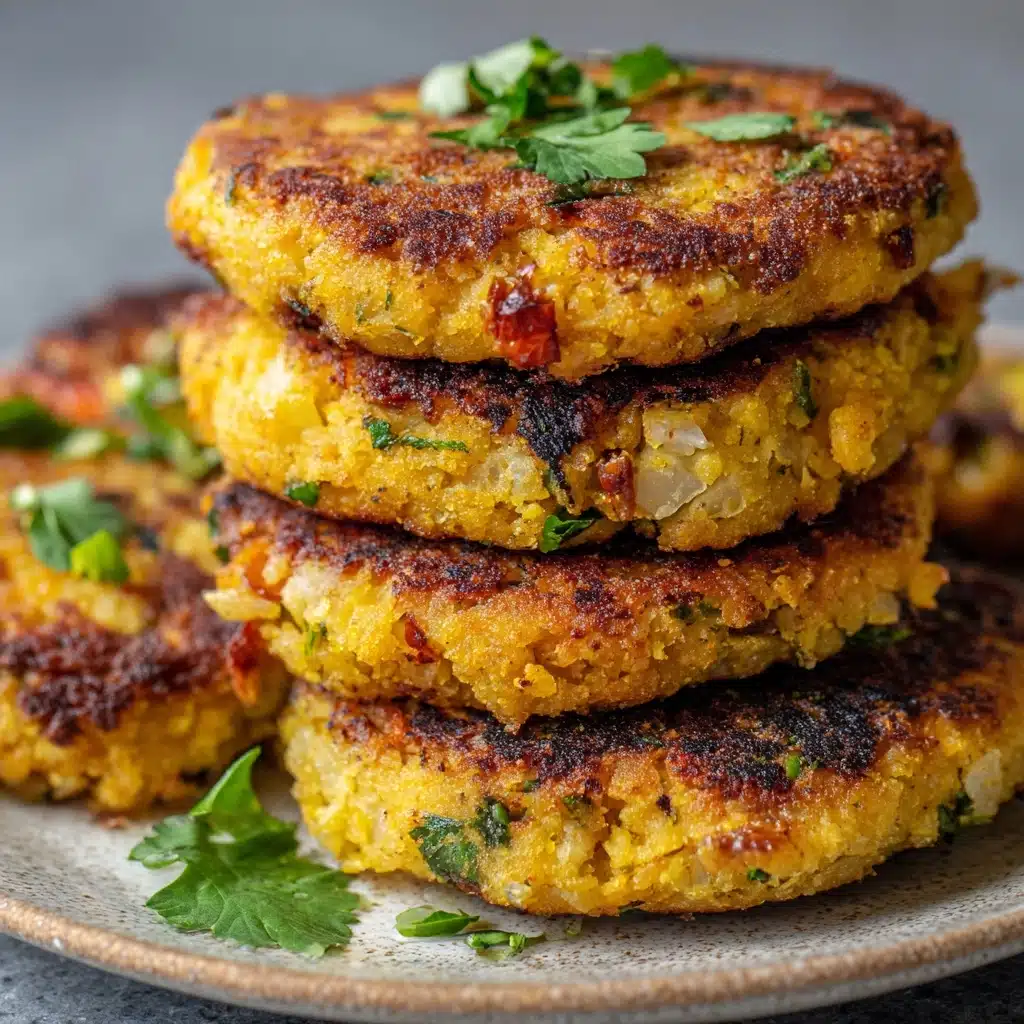 Spicy Chickpea Patties Recipe - Recipe Image