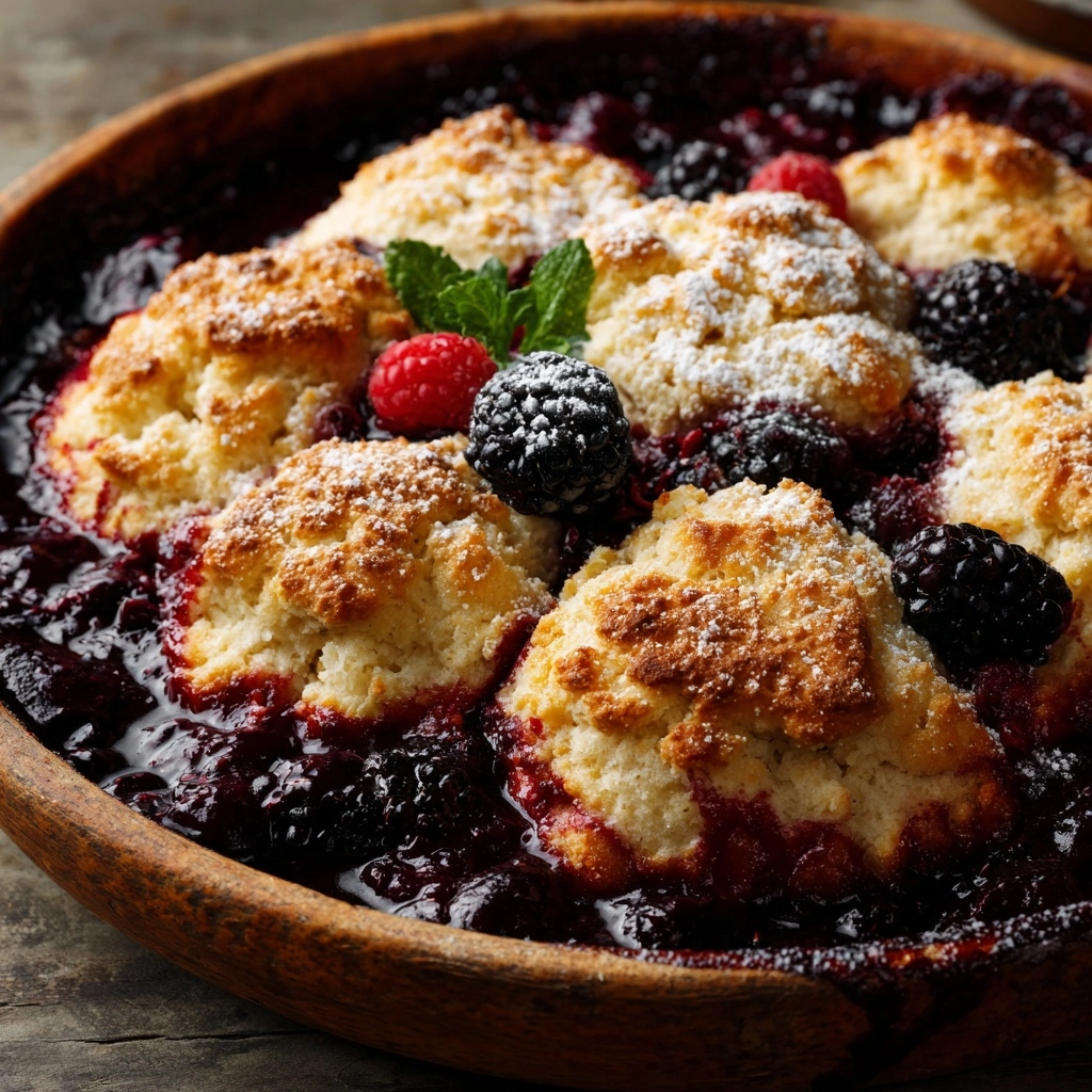 Sweet Blackberry Cobbler Recipe