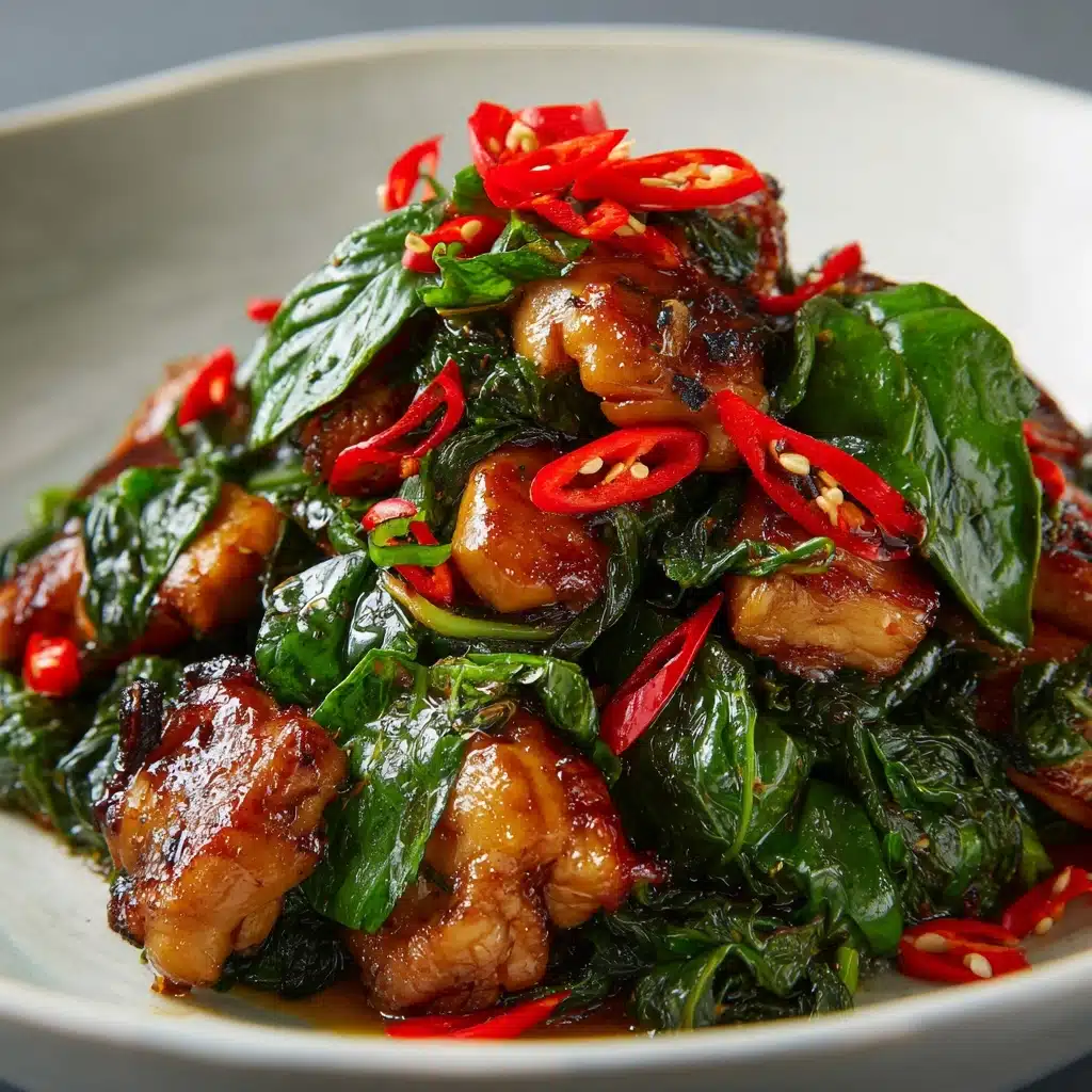 Thai Basil Chicken Recipe - Recipe Image