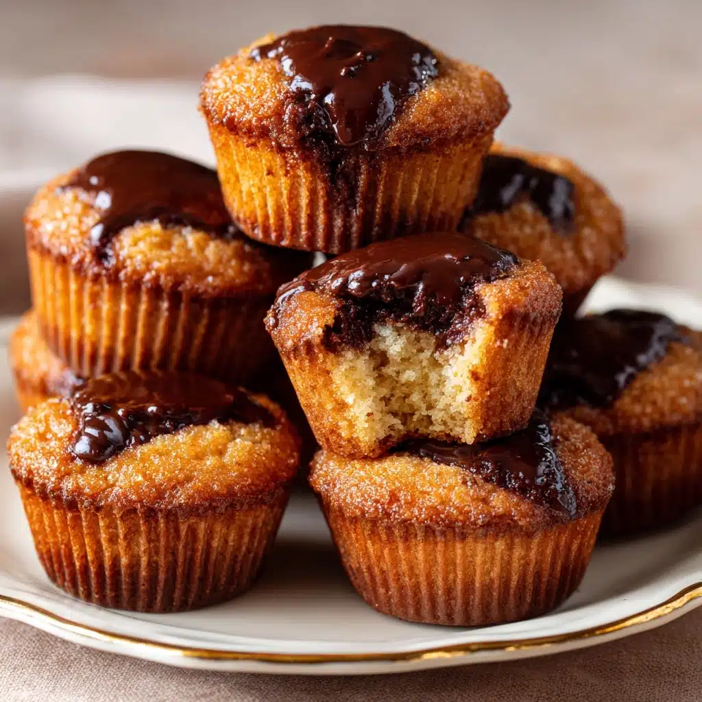 Molten Chocolate Pumpkin Muffins Recipe - Recipe Image
