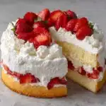 Strawberry Angel Cake Recipe