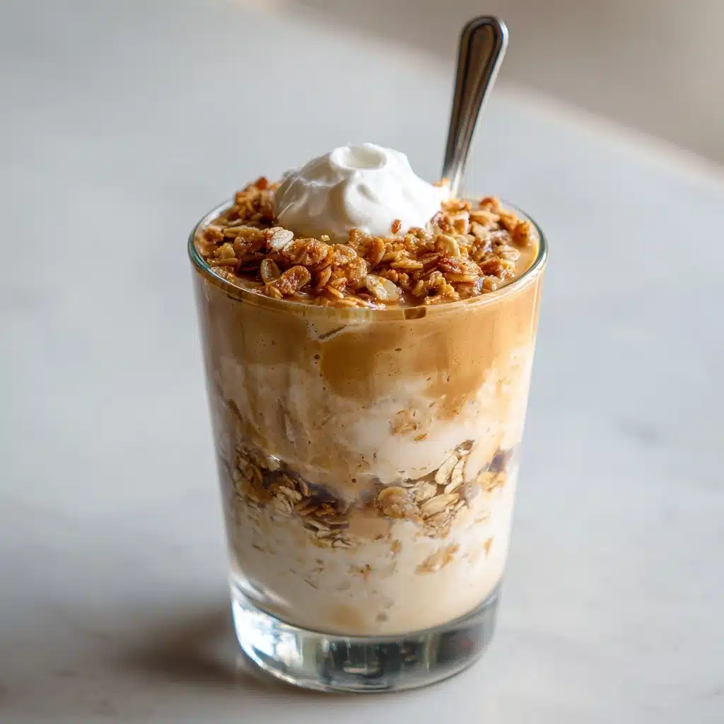 Brown Sugar Shaken Espresso Overnight Oats: An Incredible Energizing Start to Your Day Recipe - Recipe Image