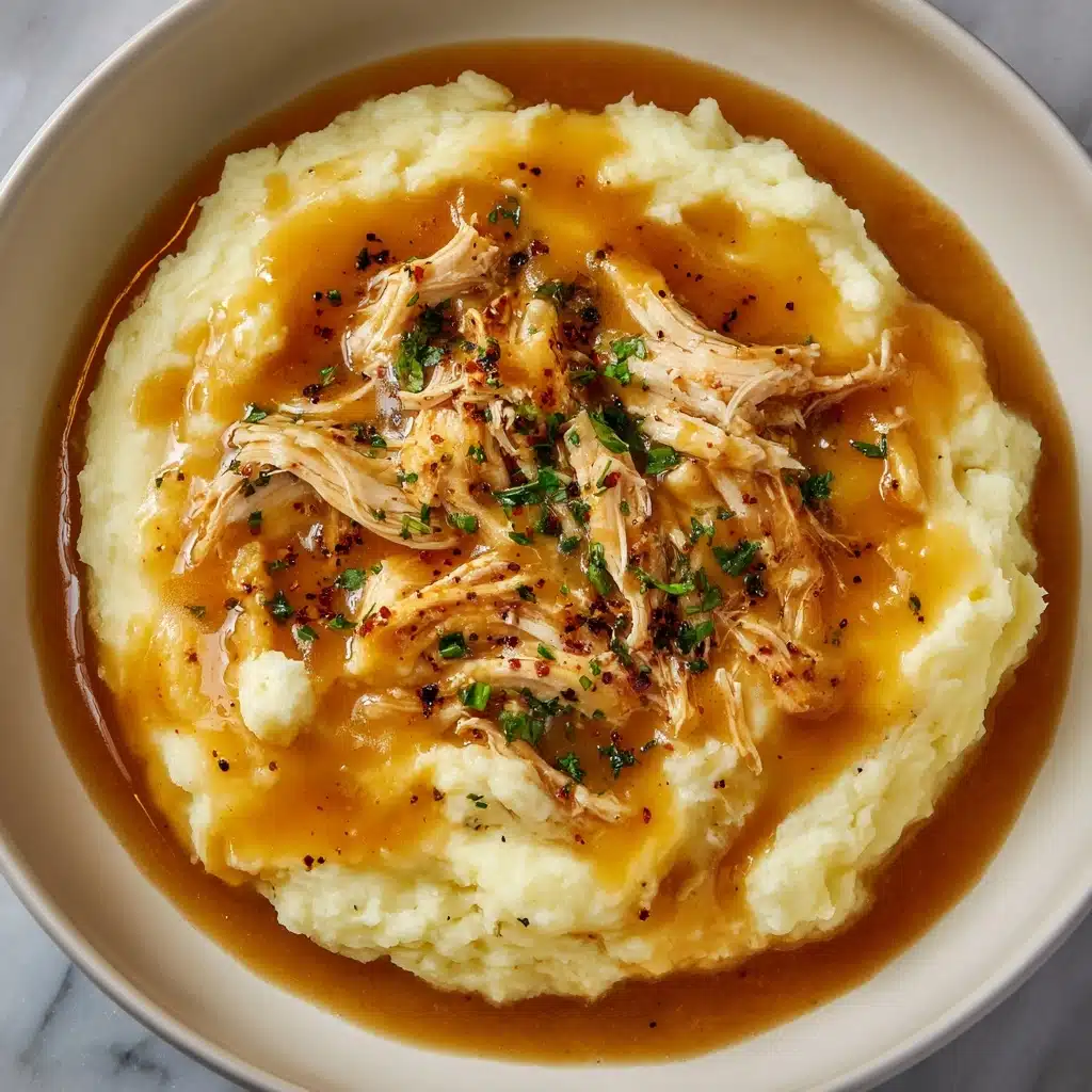 Homestyle Chicken and Gravy Recipe - Recipe Image