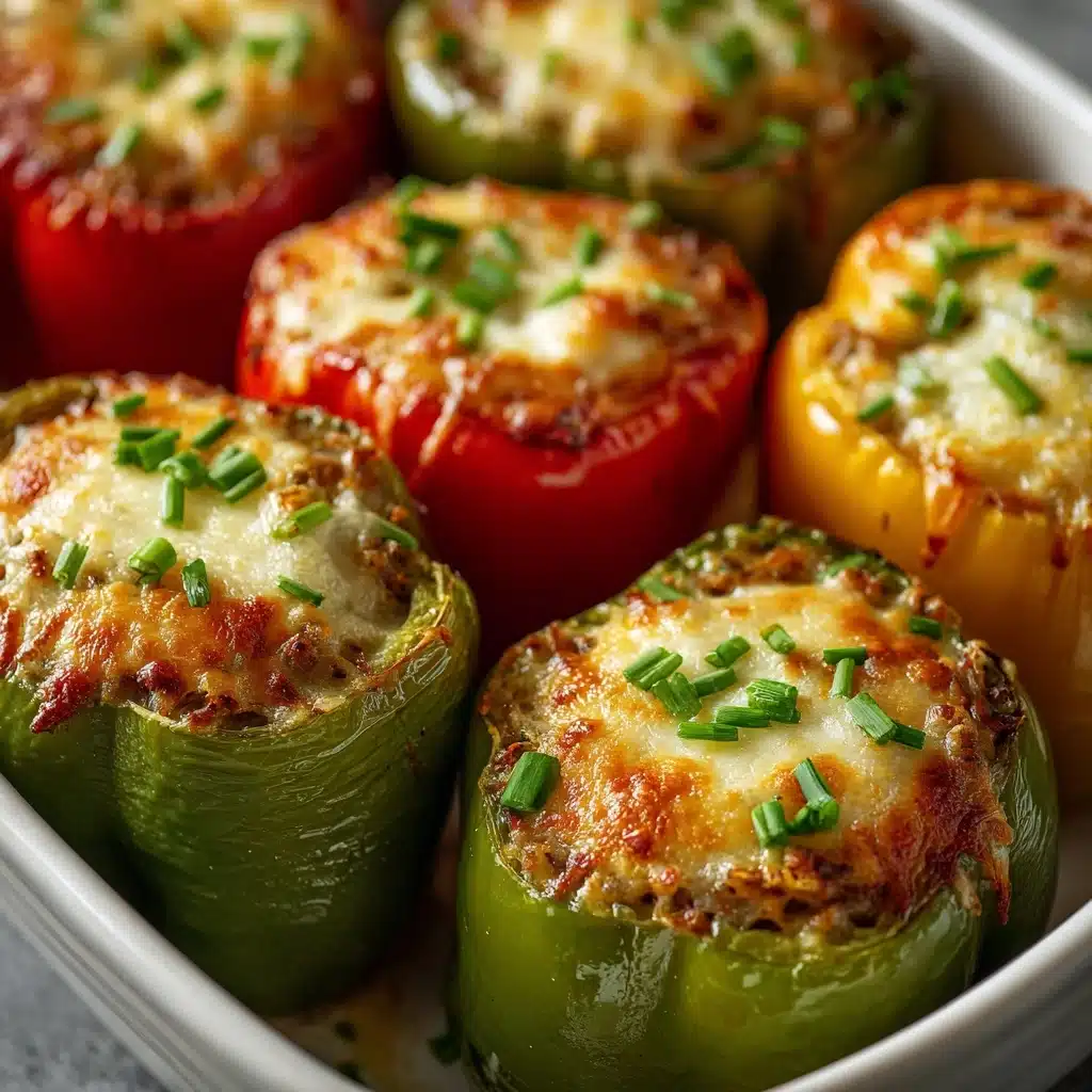 Buffalo Chicken Stuffed Peppers Recipe - Recipe Image