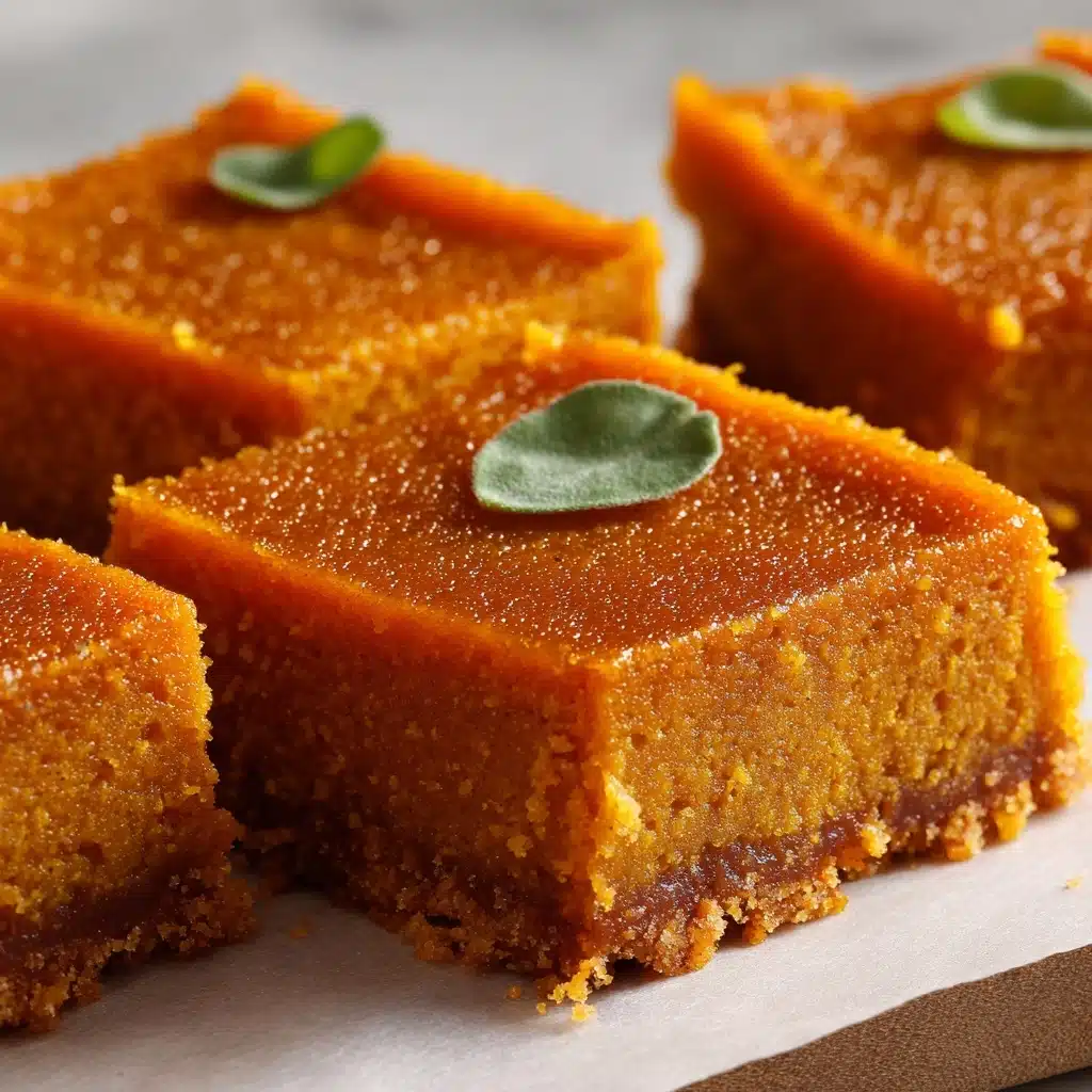 Sweet Potato Pie Bars Recipe
