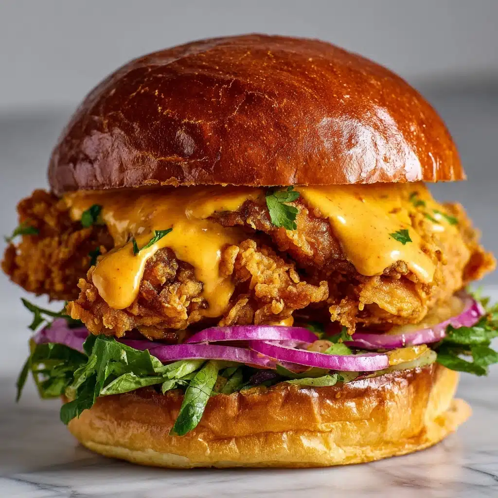 Thai Fried Chicken Sandwich Recipe - Recipe Image