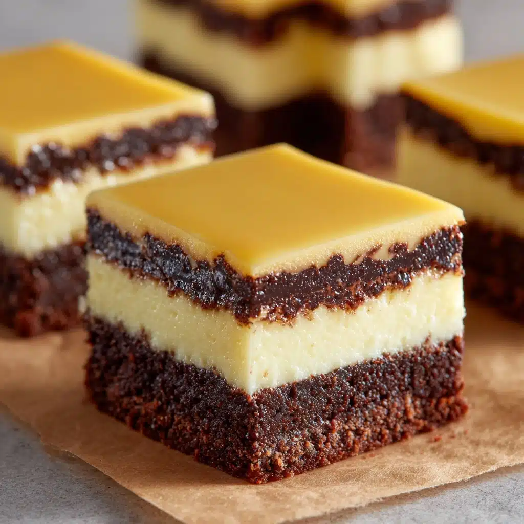 Fudgy Lemon Brownies Recipe - Recipe Image