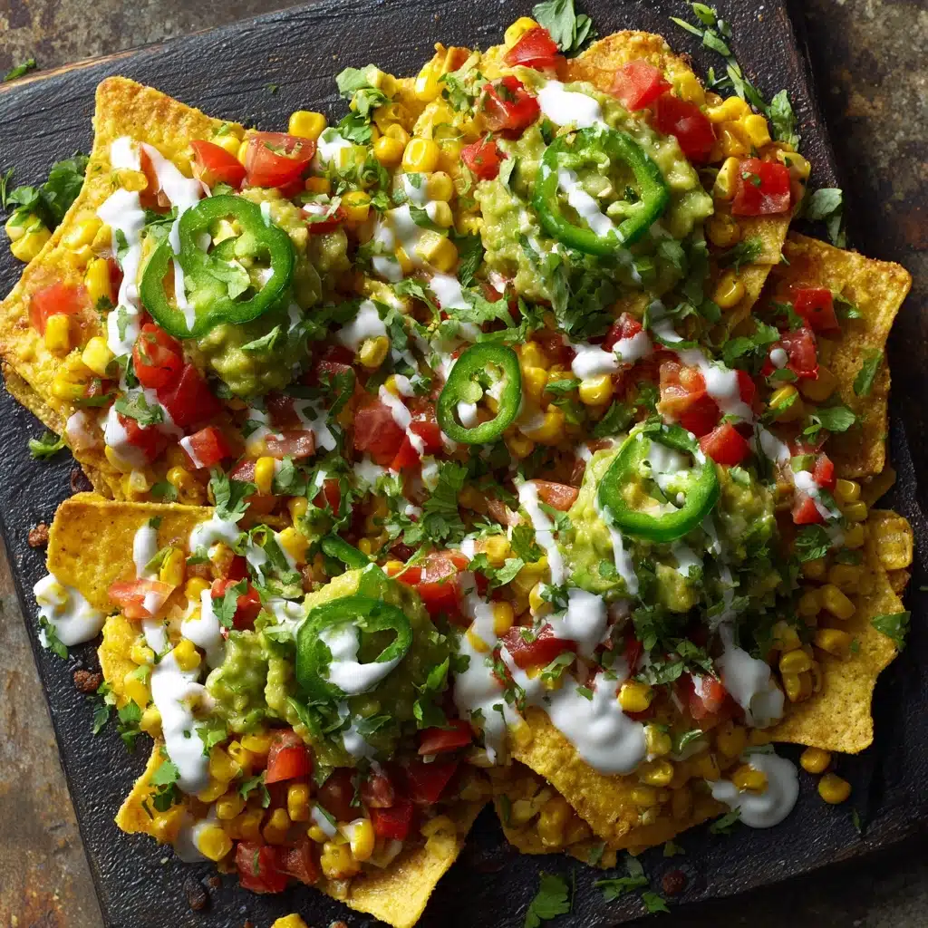 Mexican Street Corn Nachos Recipe
