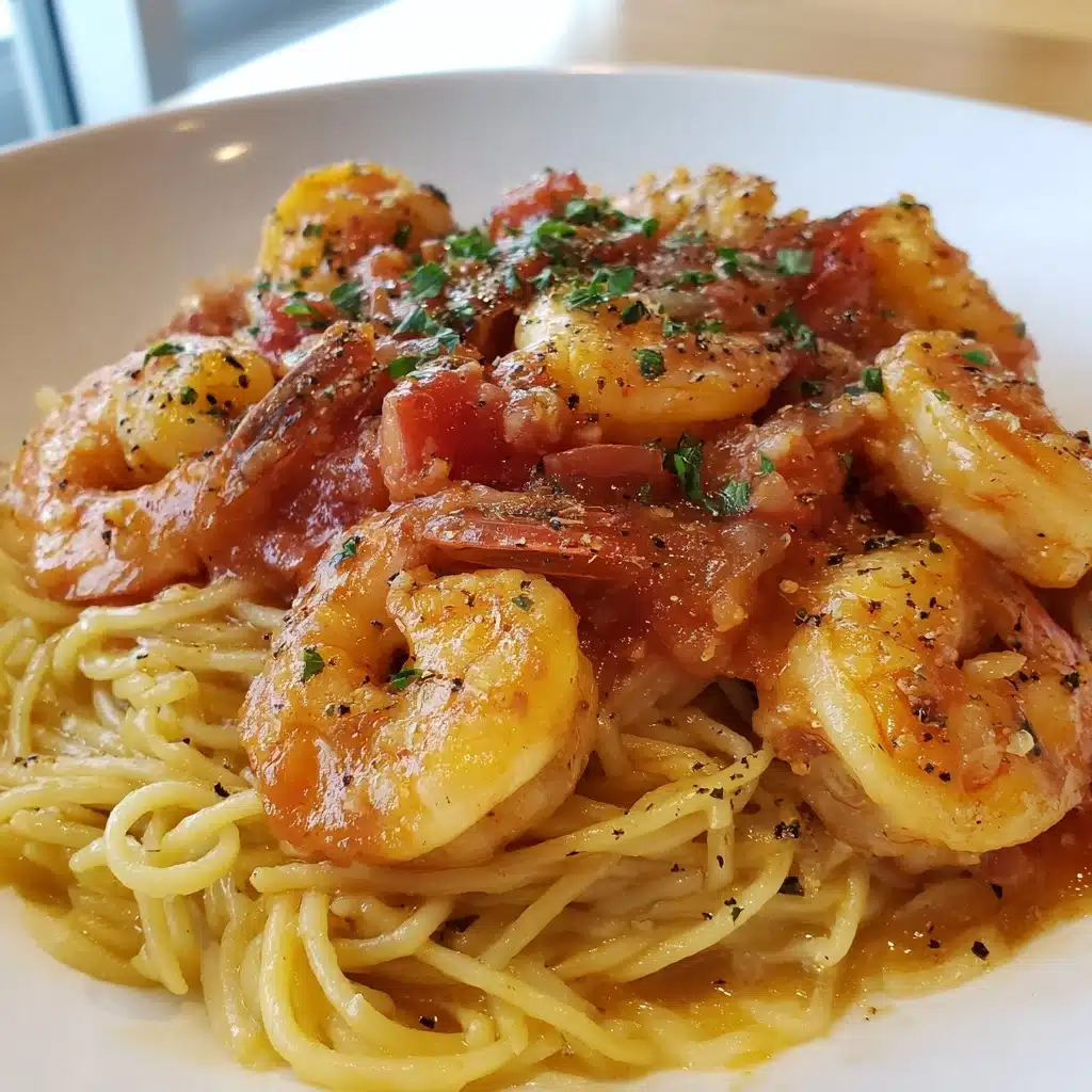 Spicy Shrimp Fra Diavolo with Linguine Recipe - Recipe Image