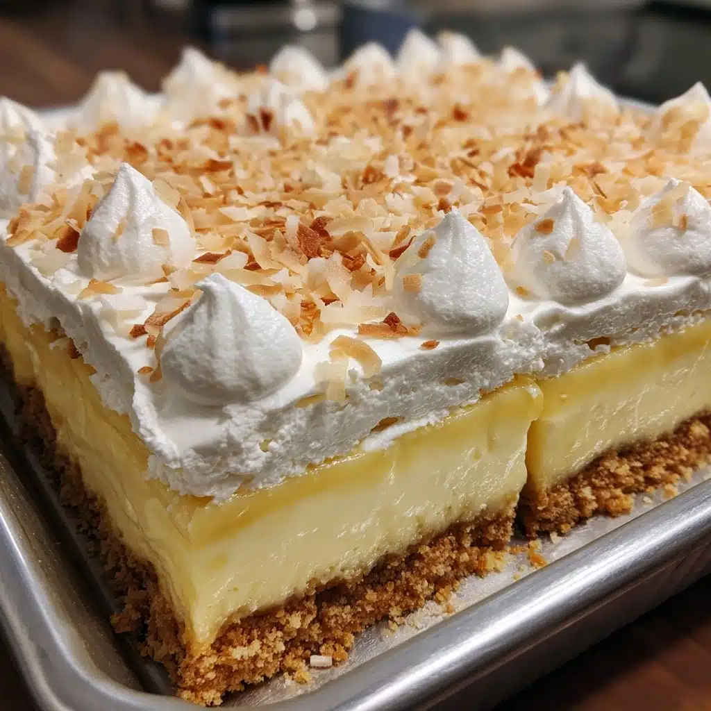 Coconut Cream Poke Cake Recipe - Recipe Image