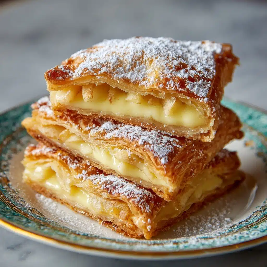Stuffed Cheesecake Fried Apple Pies Recipe - Recipe Image