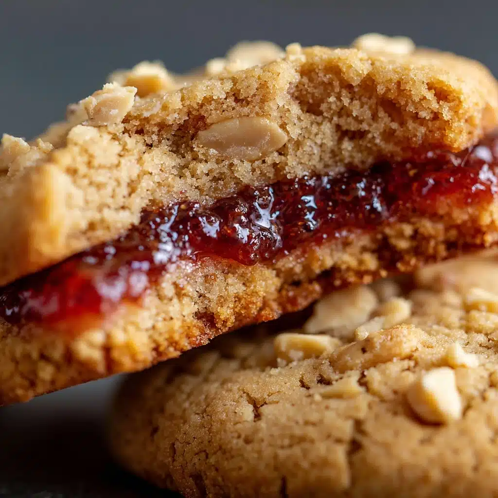 Peanut Butter and Jelly Cookies Recipe - Recipe Image