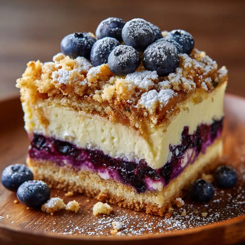 Blueberry Sour Cream Coffee Cake Recipe - Recipe Image