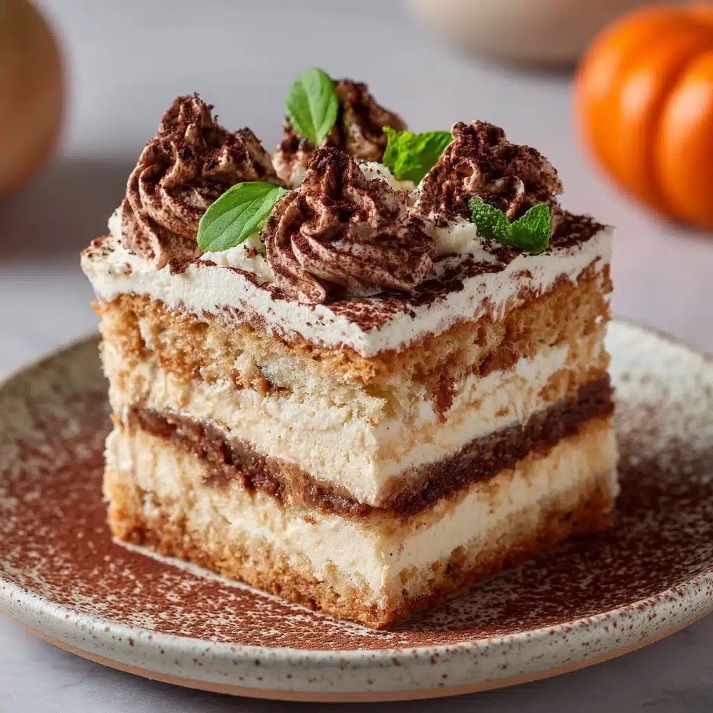 Pumpkin Pie Tiramisu Recipe - Recipe Image