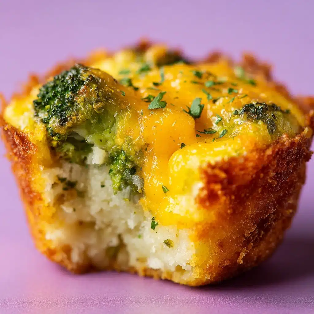 Broccoli Cheddar Smashed Potato Cups Recipe - Recipe Image