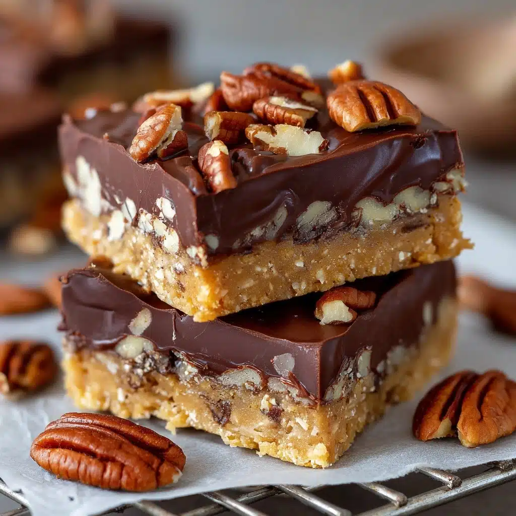 Chocolate Pecan Turtle Clusters Recipe - Recipe Image