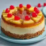 Pineapple Upside-Down Cheesecake Recipe