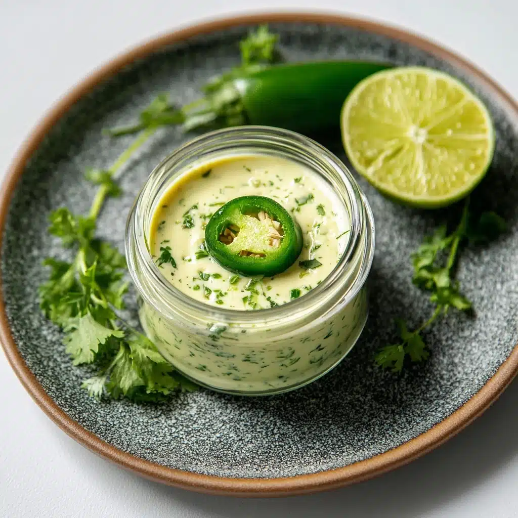 Creamy Cilantro Garlic Sauce Recipe - Recipe Image