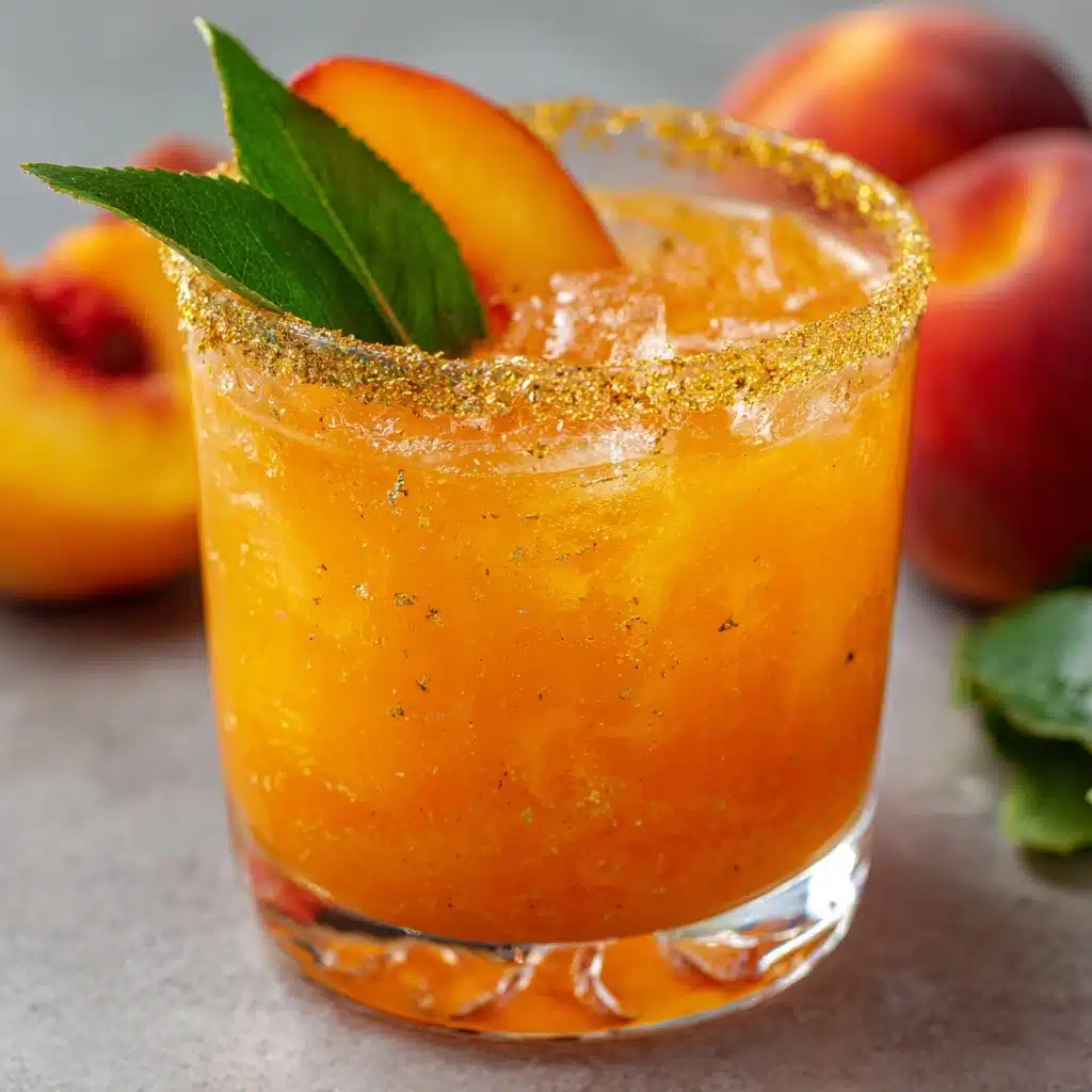 Golden Hour Peach Lemonade Recipe - Recipe Image