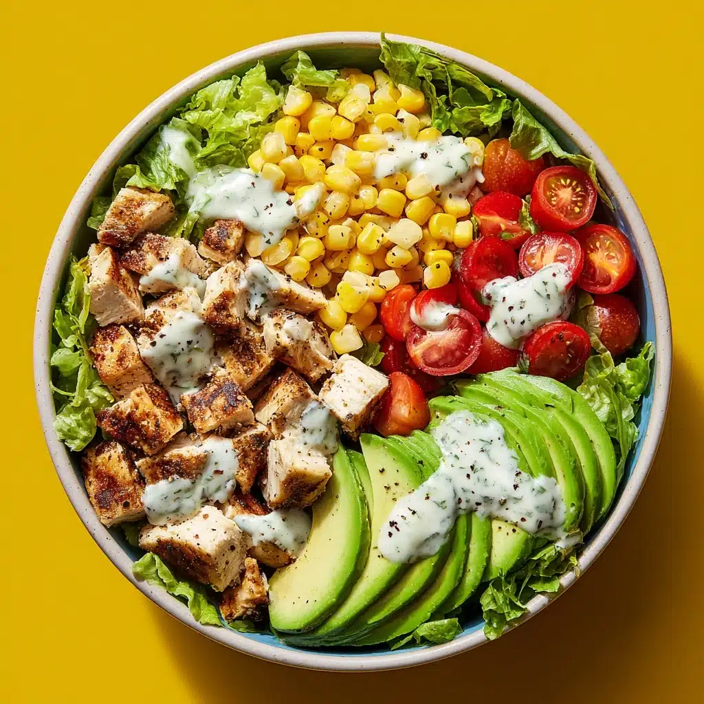 Grilled Chicken & Avocado Salad Bowl Recipe - Recipe Image