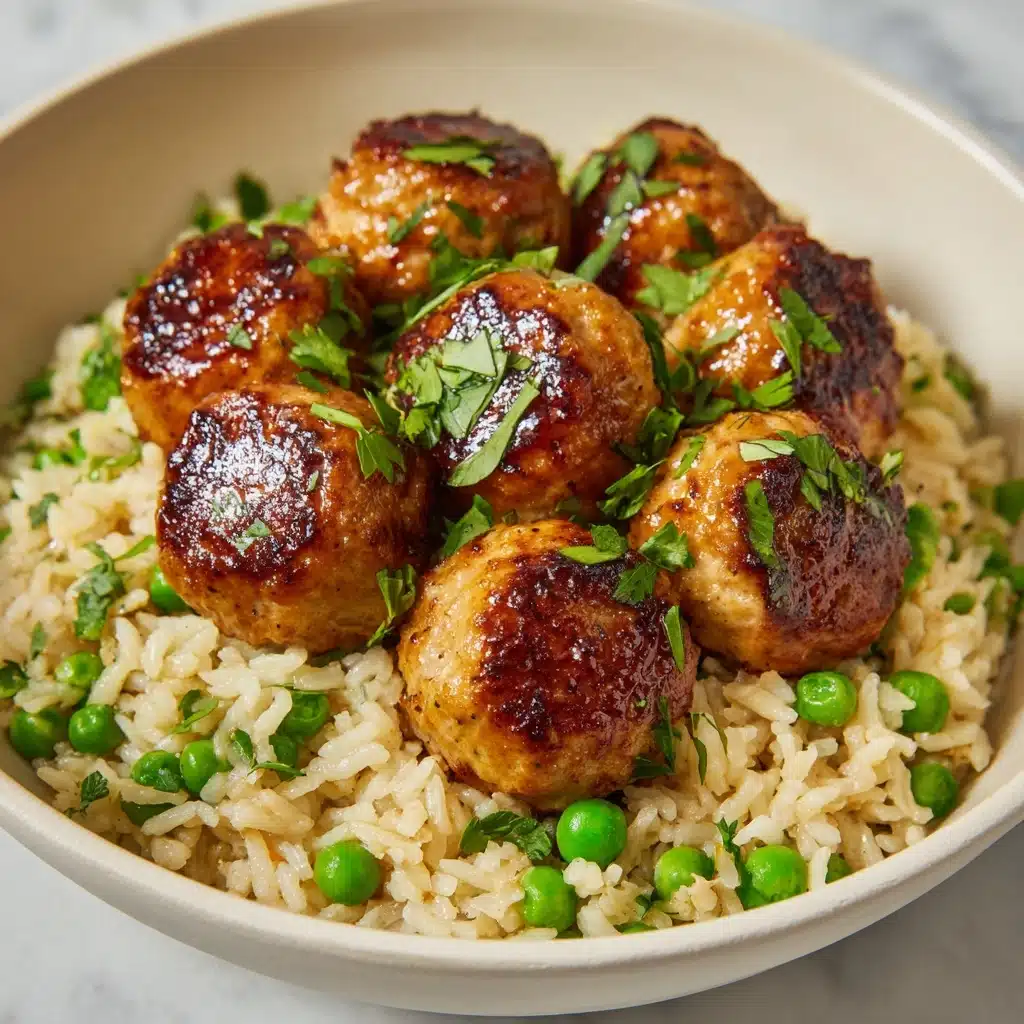 Meatballs and Rice Recipe - Recipe Image