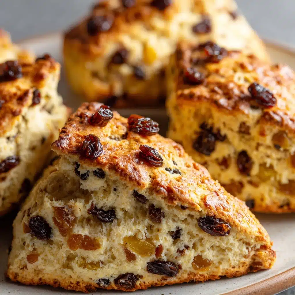 Apple Cinnamon Raisin Scones Recipe - Recipe Image