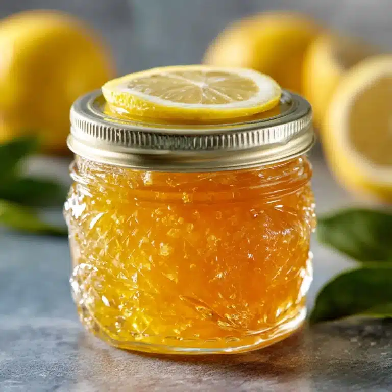 Italian Lemon Jam Recipe