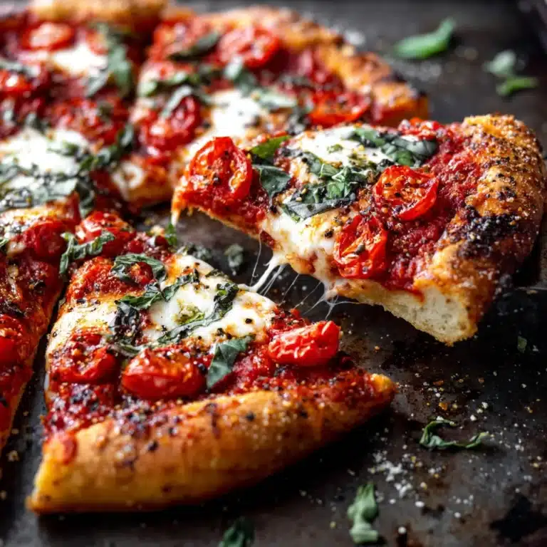 Calabrian Chili Roasted Red Pepper Pizza Recipe