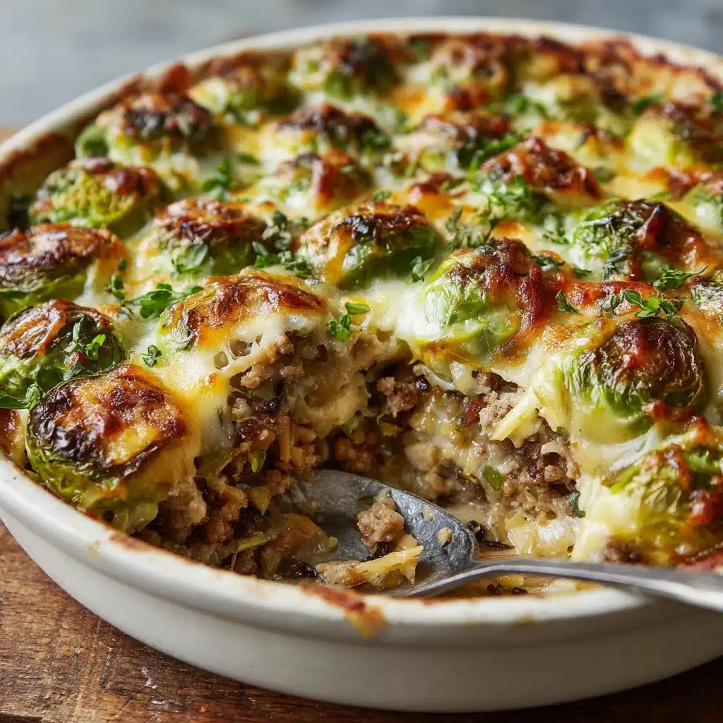 Sausage and Brussels Sprouts Casserole Recipe