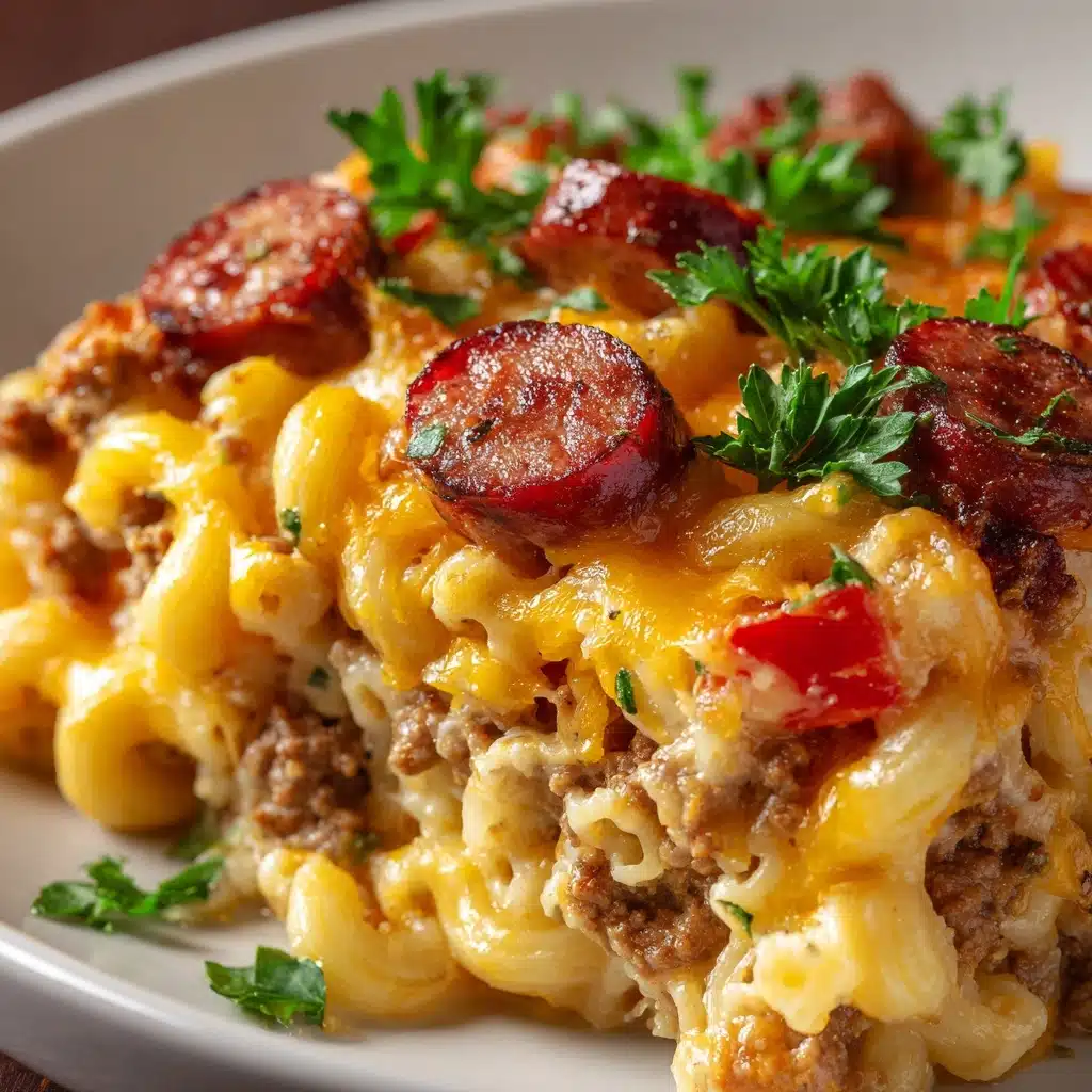Loaded Chili Cheese Dog Pasta Recipe - Recipe Image
