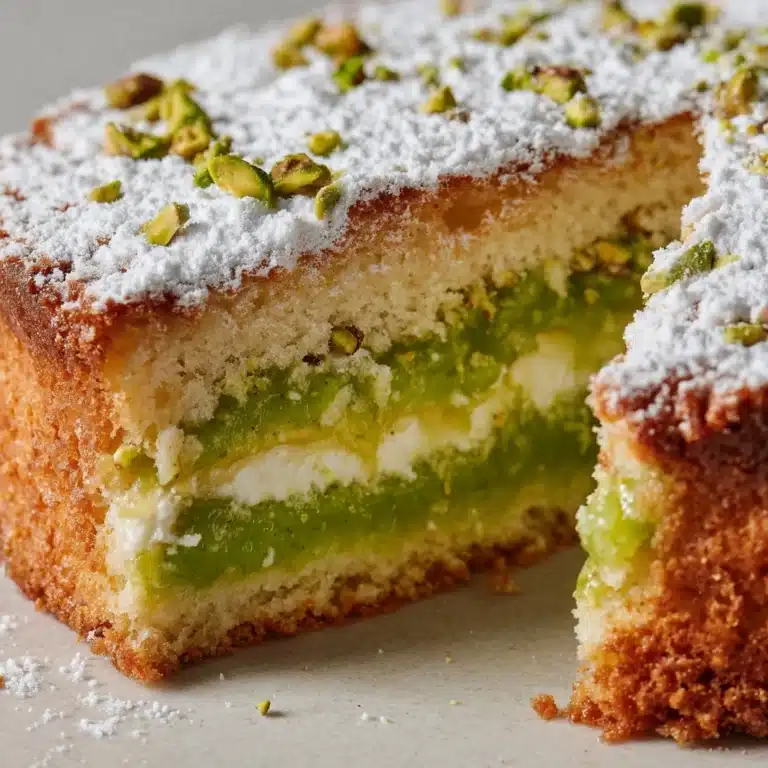 Pistachio Ooey Gooey Butter Cake Recipe