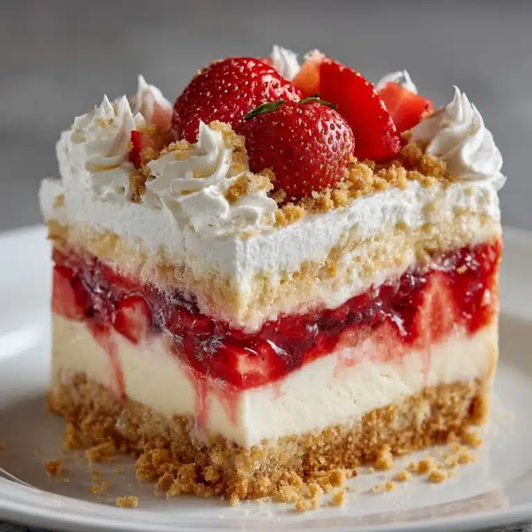 Strawberry Shortcake Cheesecake Recipe