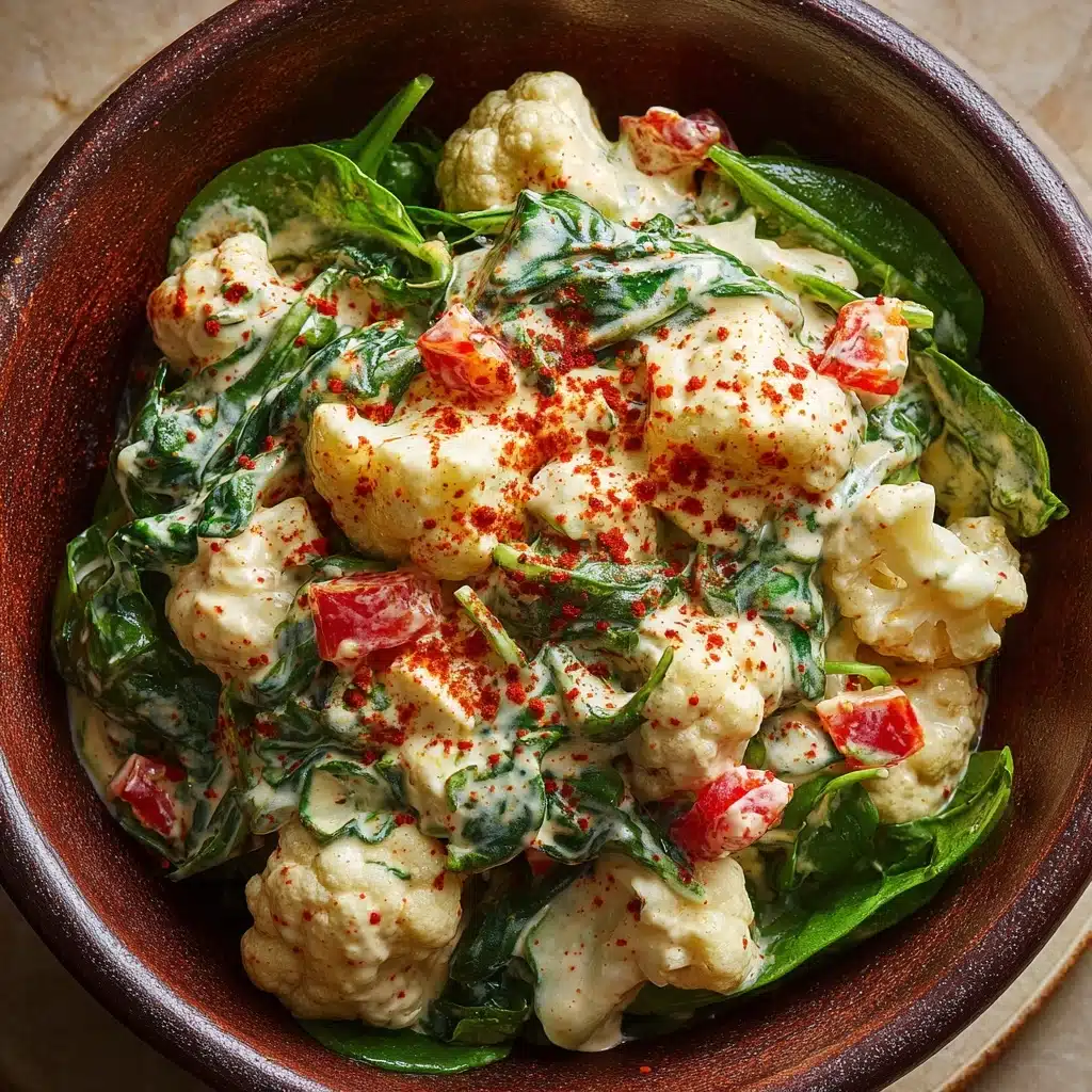 Creamy BLT Cauliflower Salad Recipe