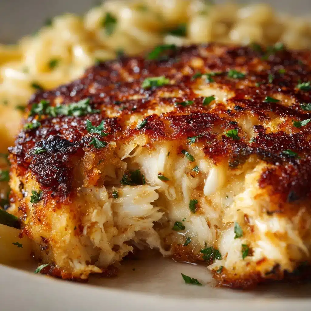 Crab Cake Scampi Recipe - Recipe Image