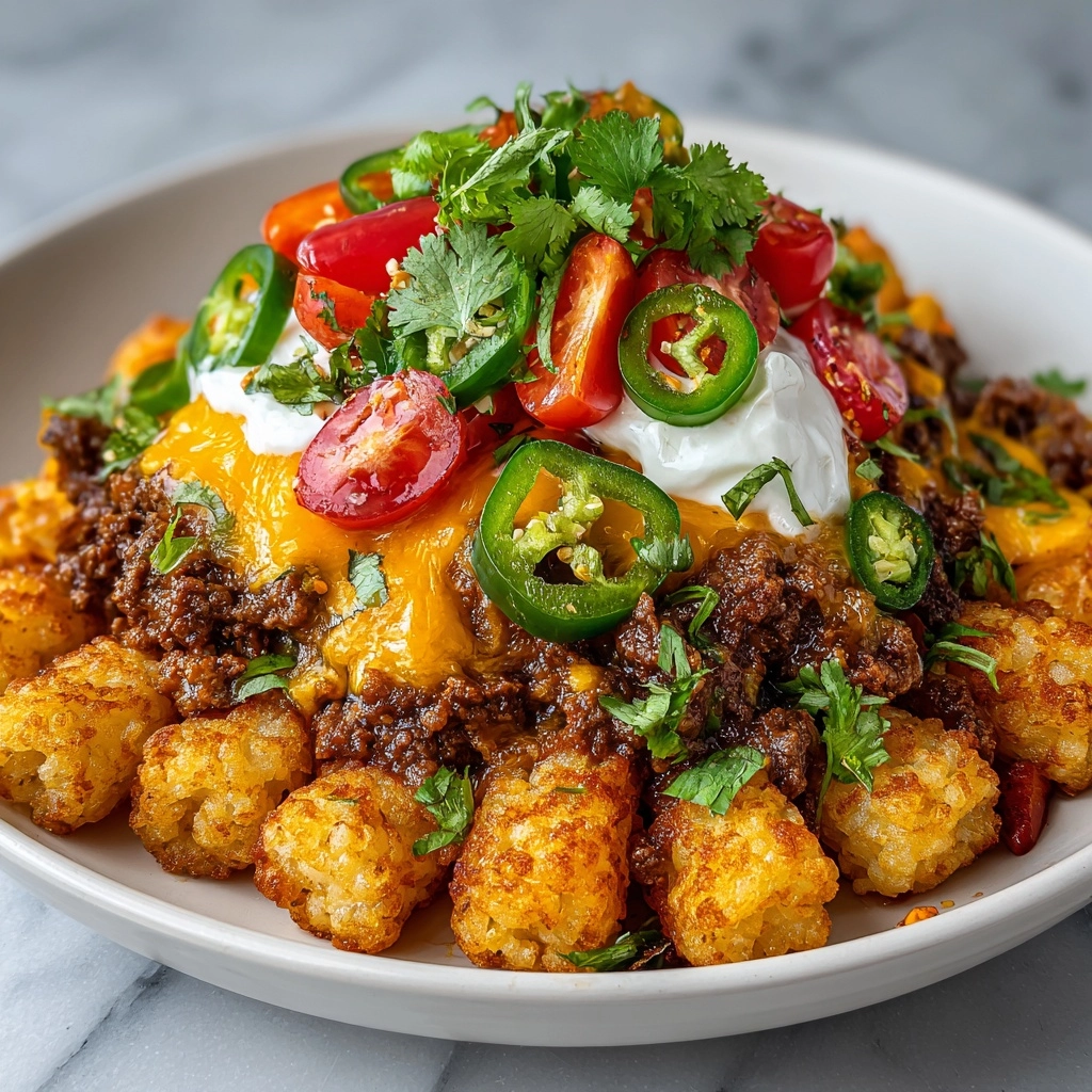 Tachos Tater Tot Nachos Recipe - Recipe Image