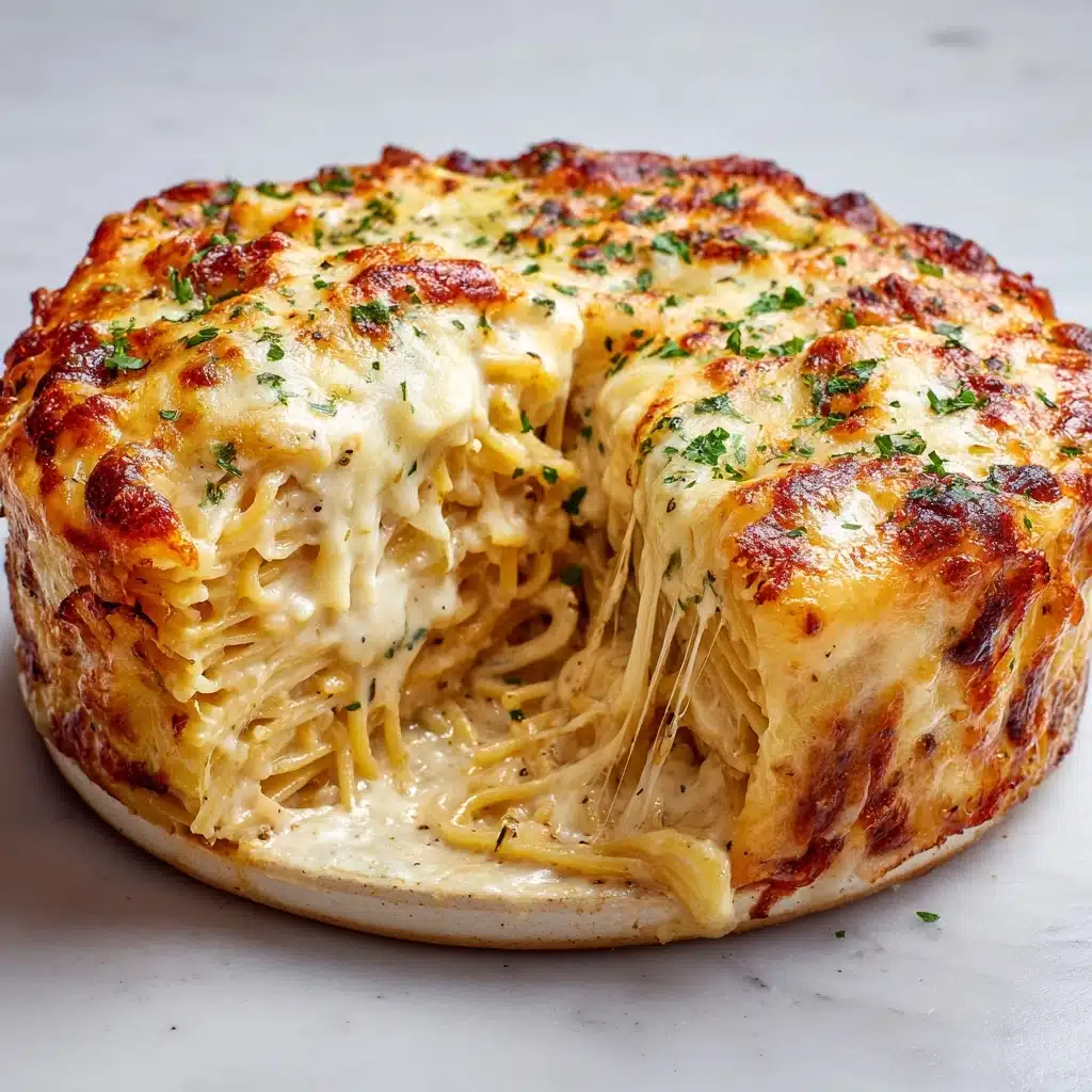 Baked Cream Cheese Spaghetti Casserole Recipe