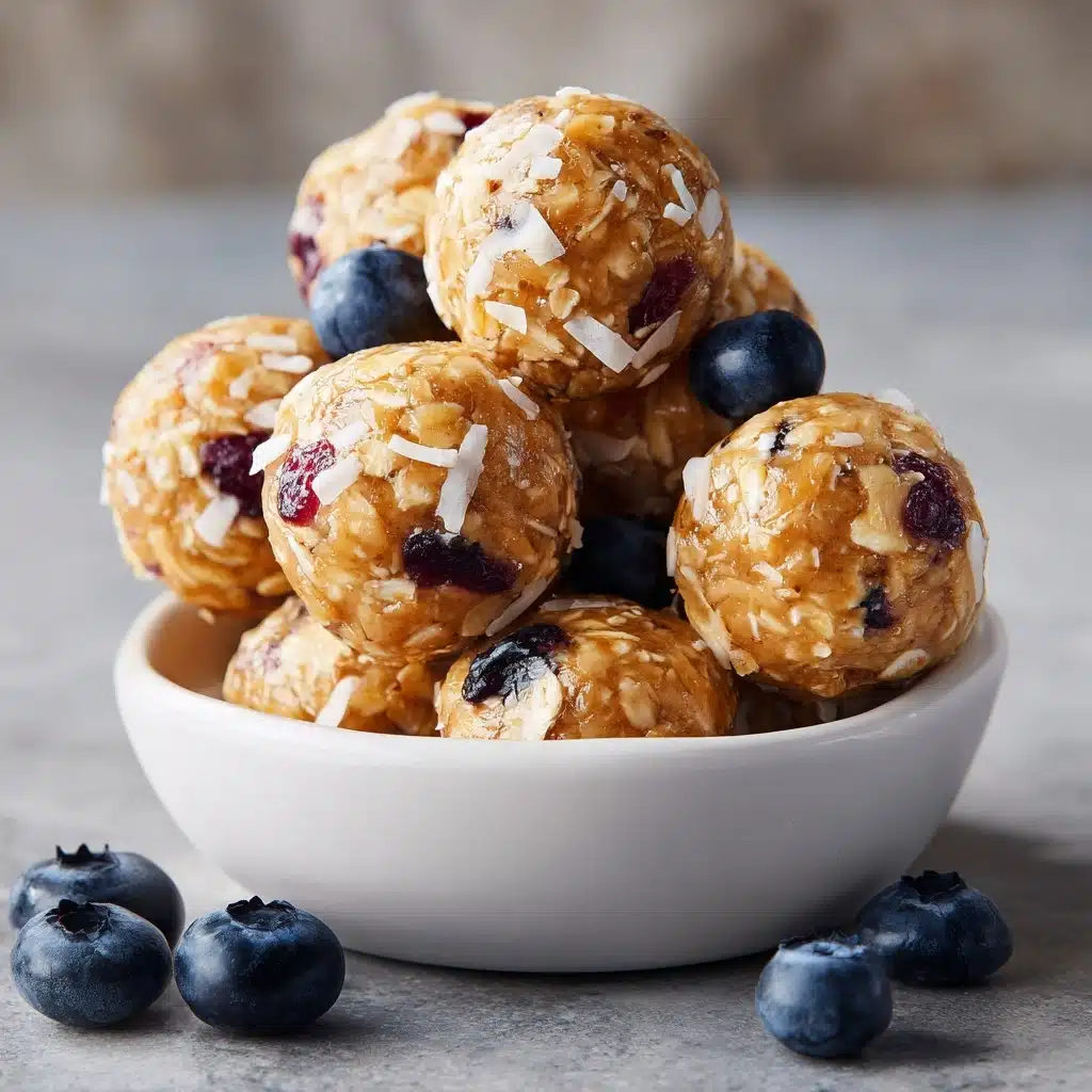Banana and Blueberry Balls for Dogs Recipe - Recipe Image