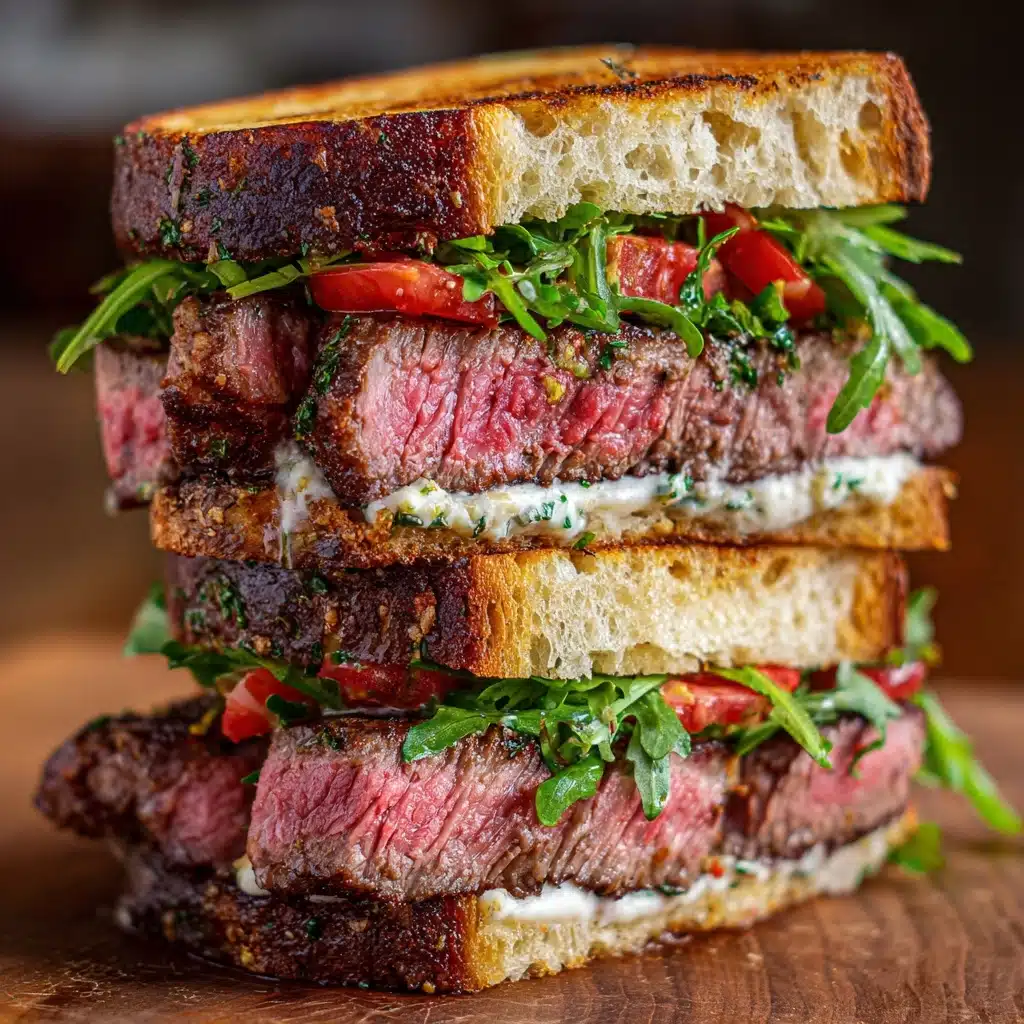 Steak au Poivre Sandwich Recipe - Recipe Image