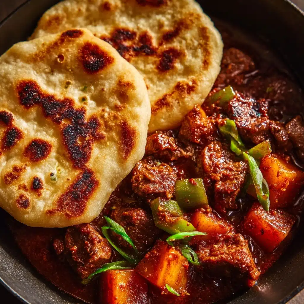 Carne Guisada with Flour Tortillas Recipe - Recipe Image
