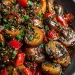 Garlic Mushroom Chicken Stir-Fry Recipe