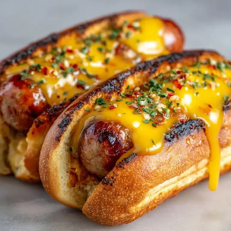 Air Fryer Grilled Cheese Hot Dogs Recipe