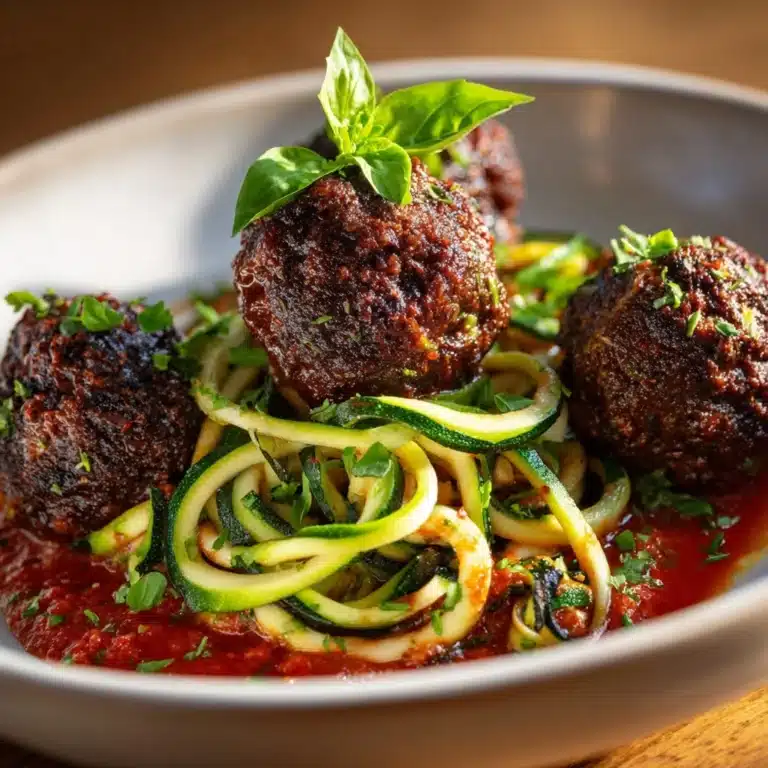 Zucchini Meatballs with Ground Beef Recipe
