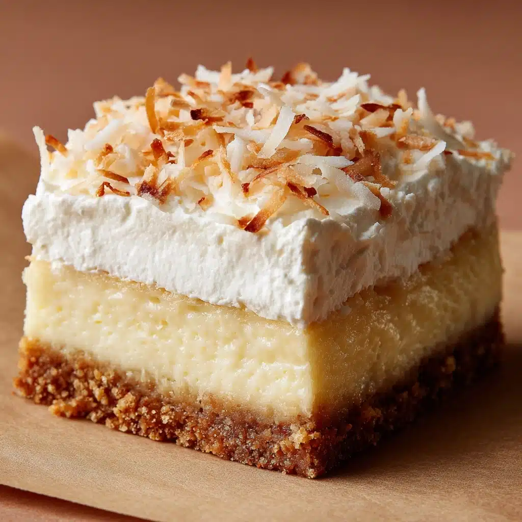 Coconut Cream Bars Recipe - Recipe Image