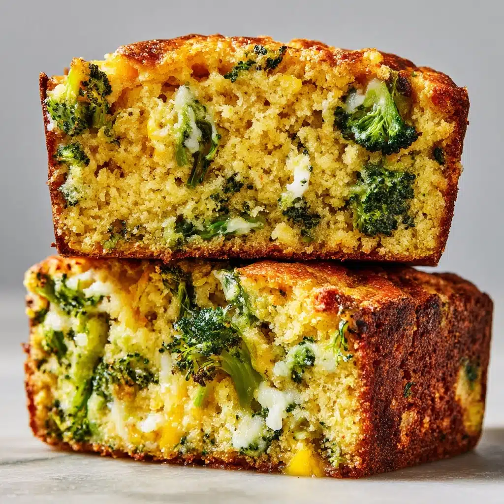 Cheesy Broccoli Cornbread Recipe